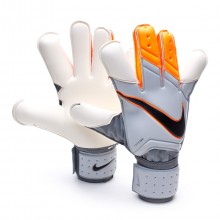 Luvas  Nike Vapor Grip 3 Grey-Total orange-Black