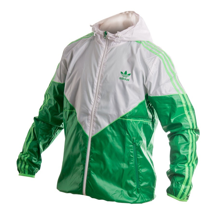adidas giacca verde